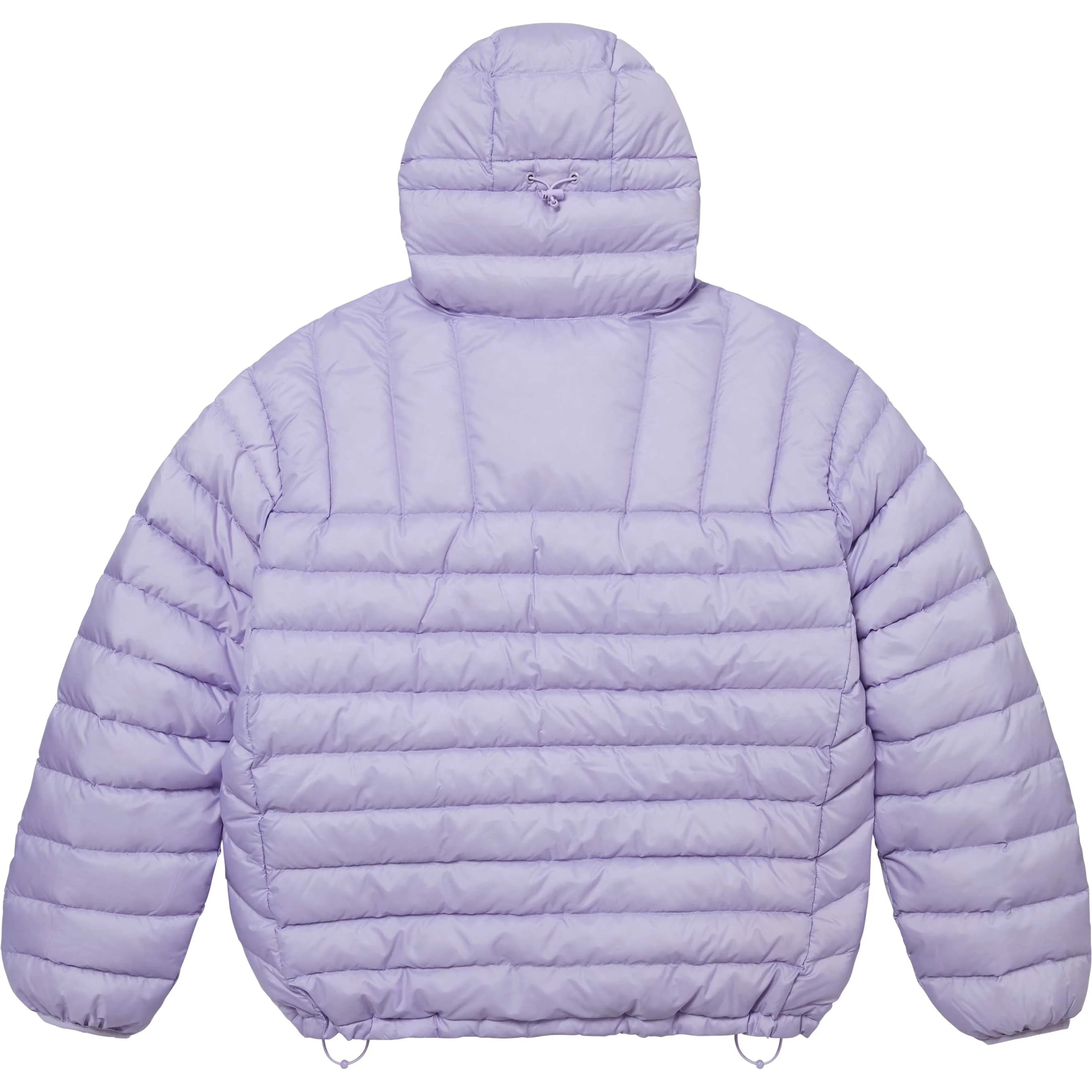 Micro Down Half Zip Hooded Pullover view 6